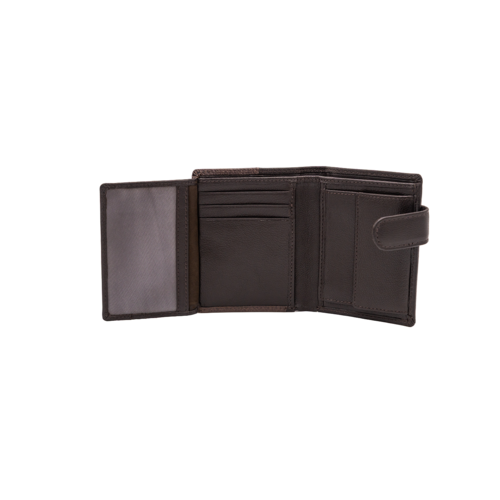 BILLETERO LINEAL MARRON UNICA