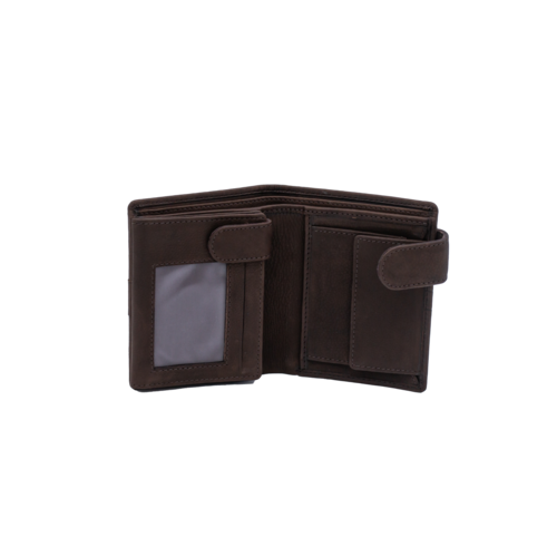 BILLETERO DOBLE MARRON UNICA