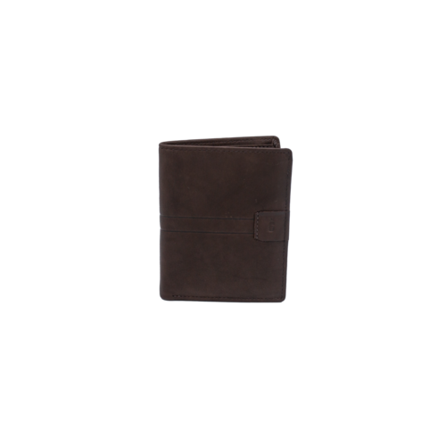 BILLETERO DOBLE MARRON