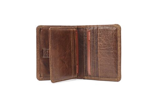 BILLETERO CRUMPLE MARRON