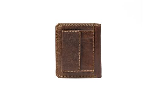 BILLETERO CRUMPLE MARRON