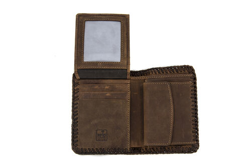 BILLETERO ARTESANA MARRON