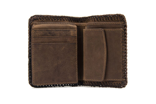 BILLETERO ARTESANA MARRON