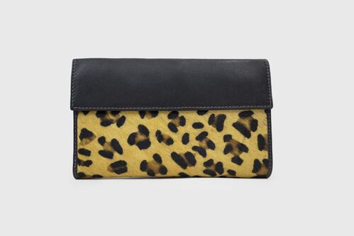 BILLETERO ANIMAL PRINT LEOPARDO UNICA