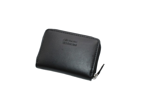 MONEDERO CREMALLERA 180 ESTRELLAS LEYVA NEGRO