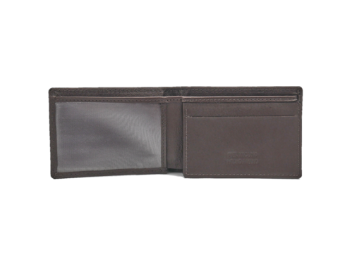 TARJETERO TRIFOLD ESTRELLAS LEYVA MARRON