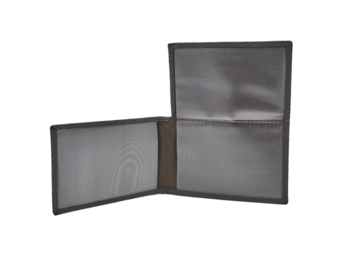 TARJETERO TRIFOLD ESTRELLAS LEYVA MARRON
