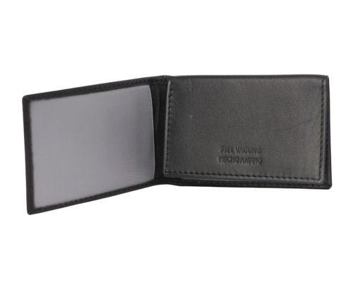 TARJETERO TRIFOLD ESTRELLAS LEYVA NEGRO