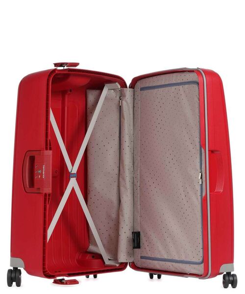 TROLLEY S'CURE 75CM SPINNER 4R T.75-CRIMSON RED/RO