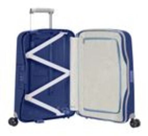 TROLLEY S'CURE 55CM SPINNER 4R T.55-DARK BLUE/AZUL