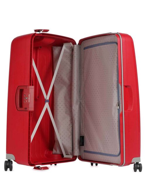 TROLLEY S'CURE 81CM SPINNER 4R -CRIMSON/ROJO