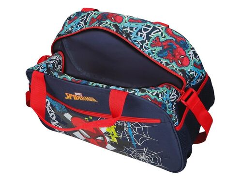 BOLSA DE VIAJE GRAFFITY OF SPIDERMAN AZUL UNICA