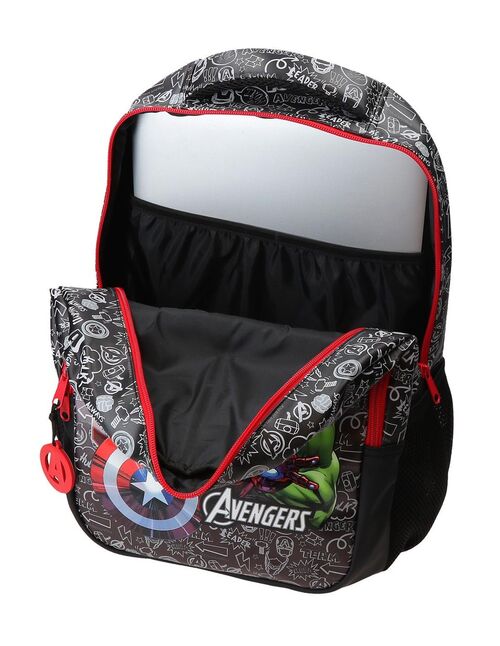 MOCHILA TEAM AVANGERS NEGRO UNICA