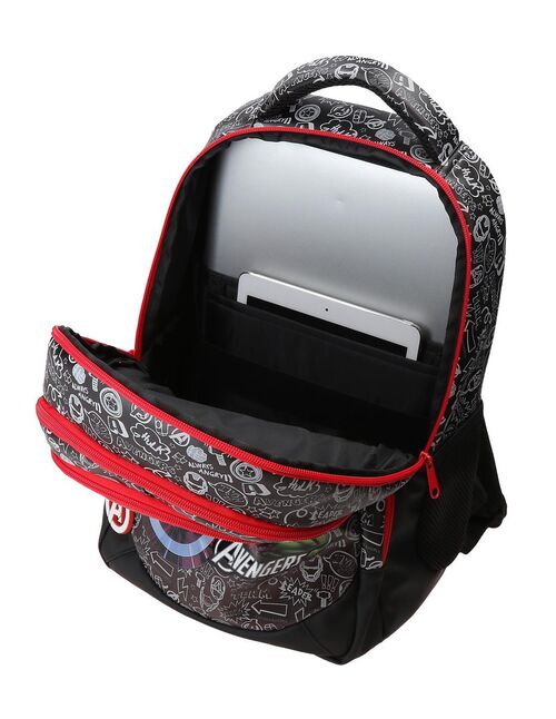 MOCHILA TEAM AVANGERS NEGRO UNICA