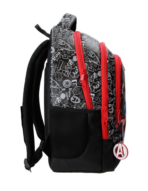 MOCHILA TEAM AVANGERS NEGRO UNICA