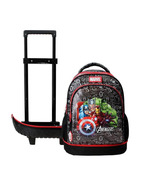 MOCHILA TEAM AVANGERS NEGRO UNICA