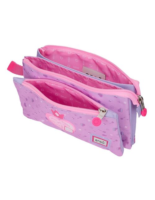 PORTATODO QUEEN OF HEARTS MALVA UNICA