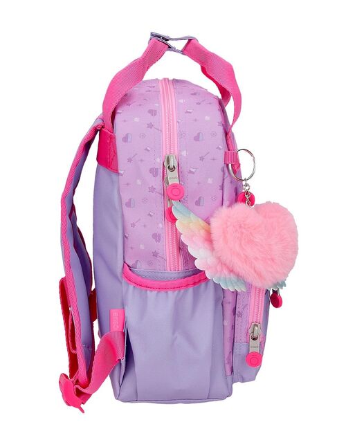MOCHILA QUEEN OF HEARTS MALVA UNICA