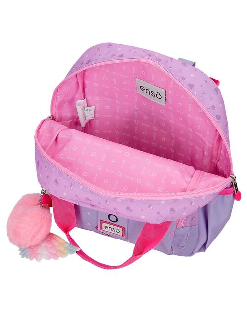 MOCHILA QUEEN OF HEARTS MALVA UNICA