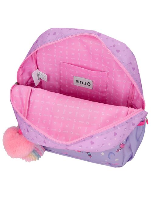 MOCHILA QUEEN OF HEARTS MALVA UNICA