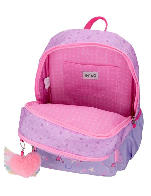 MOCHILA QUEEN OF HEARTS MALVA UNICA