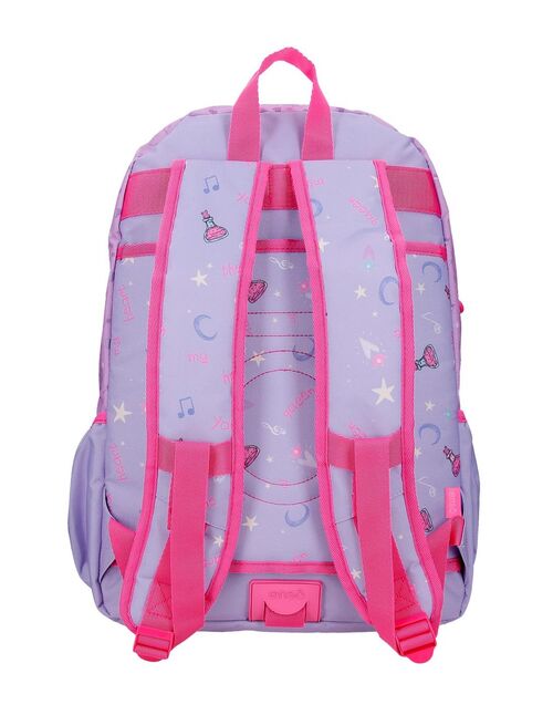 MOCHILA QUEEN OF HEARTS MALVA UNICA