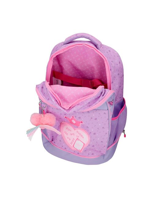 MOCHILA QUEEN OF HEARTS MALVA UNICA