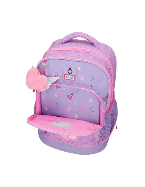 MOCHILA QUEEN OF HEARTS MALVA UNICA