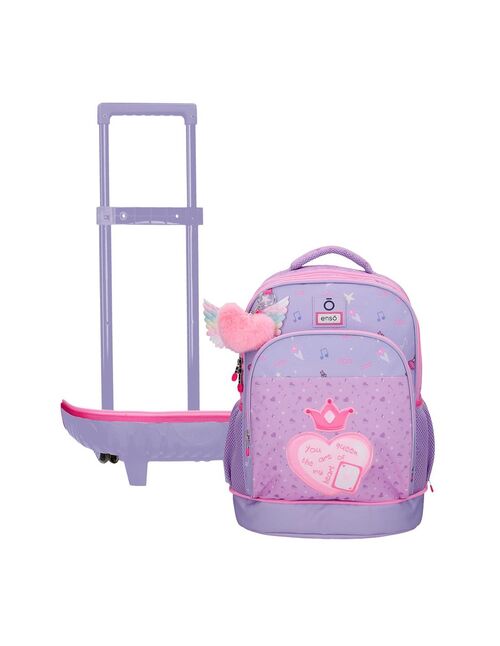 MOCHILA QUEEN OF HEARTS MALVA UNICA
