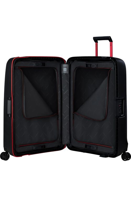 TROLLEY ESSENS CHARC/RED NEGRO 75 CM