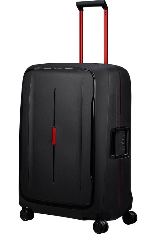 TROLLEY ESSENS CHARC/RED NEGRO 75 CM
