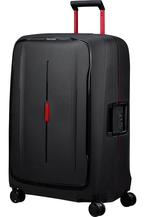 TROLLEY ESSENS CHARC/RED NEGRO 75 CM