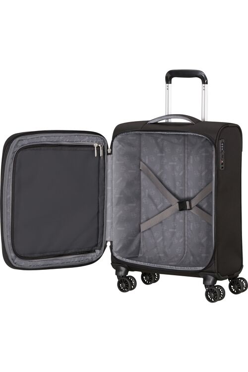 TROLLEY CLOUDRIDER JET BLACK 55 CM