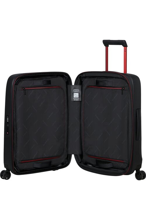 TROLLEY ESSENS SPINNER CHARCOAL NEGRO 55 CM
